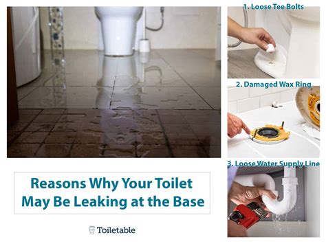 toilet clogged leaking from base|How to Troubleshoot a Toilet Leaking at the Base